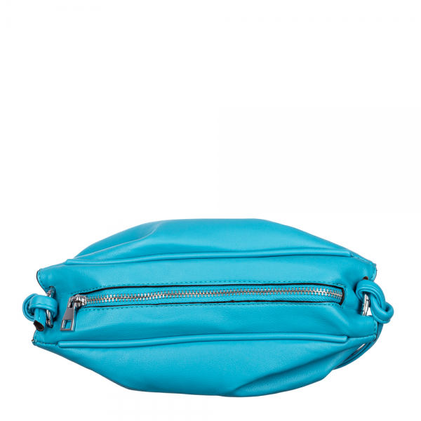 Γυναικεία τσάντα Abela μπλε, 3 - Kalapod.gr